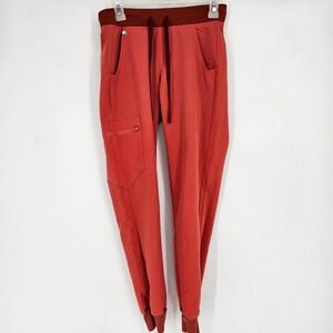 FIGS Zamora Jogger Pants Womens XXS Clay Technical Scrub Medical Uniforms